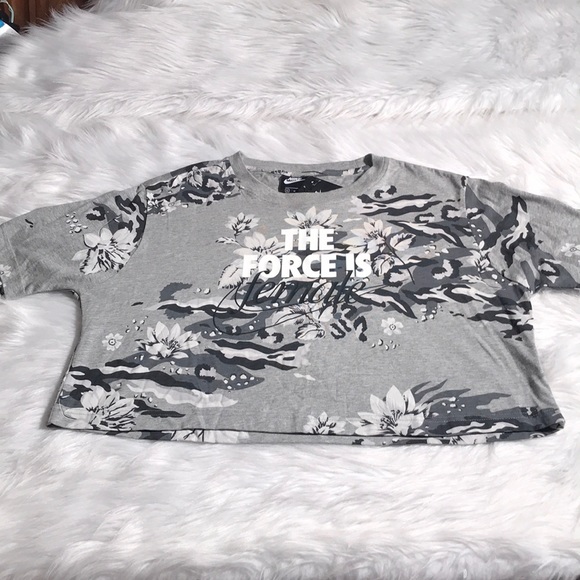 the force is female nike t shirt